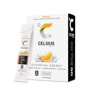 CELSIUS On The Go Orange. Sugar Free Energy Drink Mix (14 Sticks per Pack) : Weight Loss Supplements : Grocery & Gourmet Food